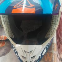 Casco da cross Acerbis Taglia L con mascherina