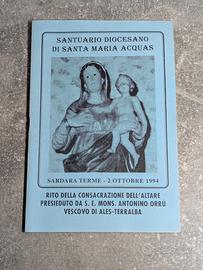 Libretto Santuario Santa Maria Acquas Sardara 1994