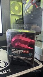 pompa acqua maggiorata ssp anodizzata di rosso