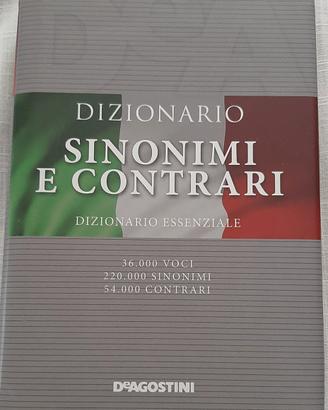 Dizionario dei sinonimi e  contrari 