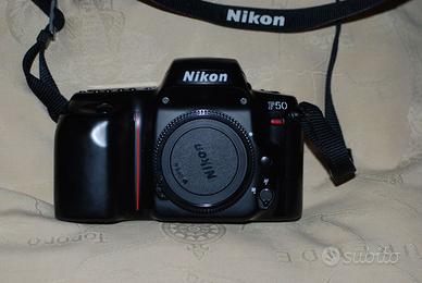 Nikon F50 e zoom Nikon 80-200