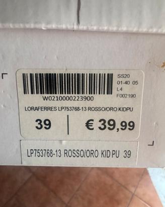 Scarpe nuove
