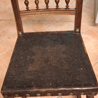 6 Seggiole inizi XVlll secolo