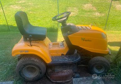 Trattorino tagliaerba più motore di ricambio