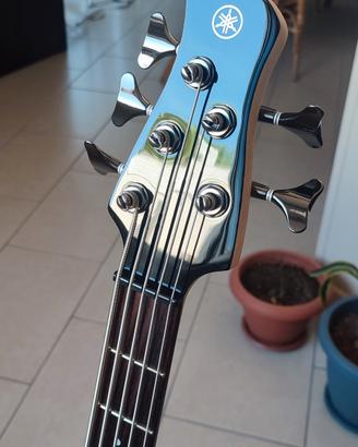 Yamaha trbx 305 basso 5 corde nero 