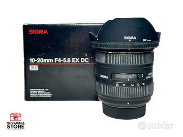SIGMA AF 10-20mm F4-5,6 EX DC NIKON