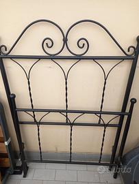 letto in ferro battuto