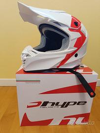Casco per motocross ed enduro
