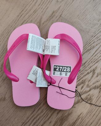 Infradito Bimba Olaian Nuove - Rosa n. 27/28