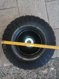 ruote gomma carrello