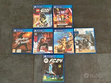 Vari giochi ps4