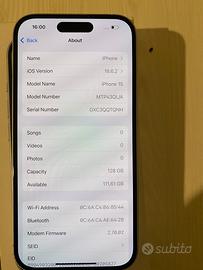 Iphone 15 128 gb