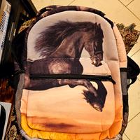 zaino cavallo frisone 40 x 30 x 15