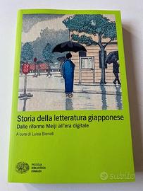 Libro Bienati  Letteratura Giappone Vol 2 Nuovo