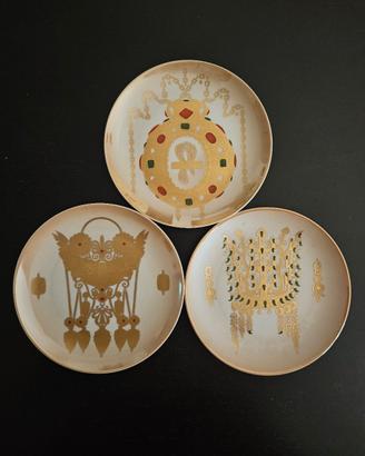 Piatti Gioiello Morbelli Arte 24k