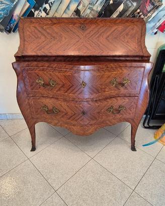 Elegante Bureau a Ribalta Vintage Scrittoio Stile 