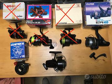 Mulinelli Shimano, Herculy, Daiwa, Rapid