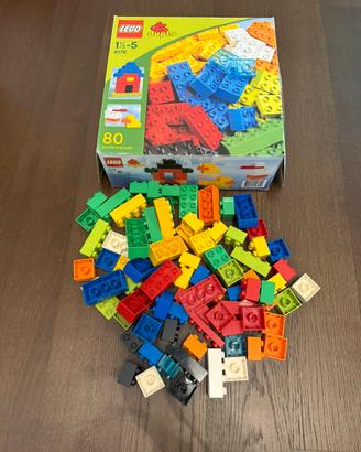 Scatola 80 pezzi LEGO Duplo 6176 colorati