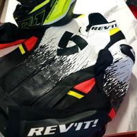 Giubbotto pelle Rev'it NUOVO. Omaggio Paraschiena