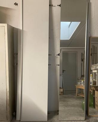 Anta PAX, vetro a specchio, IKEA ÅHEIM 50x229
