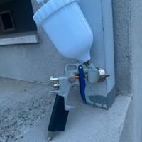 Pistola per verniciatura ad aria nuova