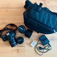 📸 Canon EOS 550D  + 3 Obiettivi e tracolla Canon