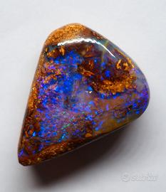 Opale Boulder Queensland Australia 7,45 ct Raro