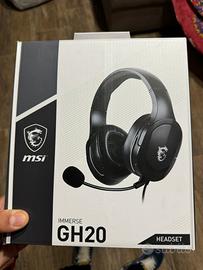 Cuffie gaming MSI GH 20 nuove