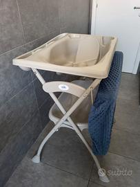 Fasciatoio CAM pieghevole con vaschetta bagnetto