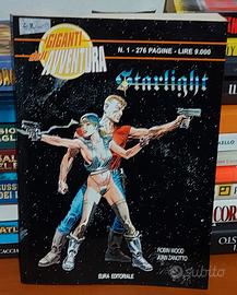 Fumetto "I giganti dell'avventura - Starlight"