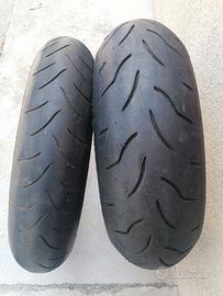 GOMME 120-70-17 e 180-55-17 USATE DOT OLD