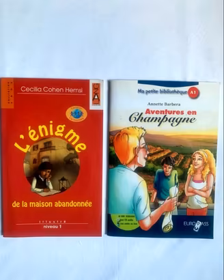 Lotto libri francese A1 con CD audio-Lang  Europas