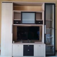 Parete Attrezzata Beige chiaro - Wenge.
