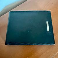 Portafogli uomo Sergio Tacchini in vera pelle Nero