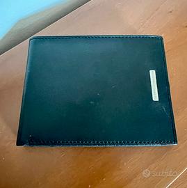 Portafogli uomo Sergio Tacchini in vera pelle Nero