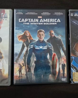 DVD trilogia Captain America