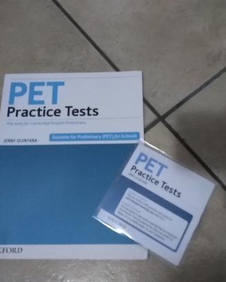 Libro inglese PET