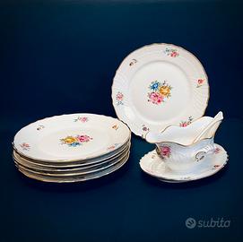Set piatti e salsiera “Vecchia Ginori”
