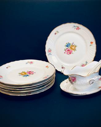 Set piatti e salsiera “Vecchia Ginori”