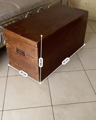 Cassapanca arte povera