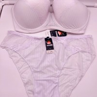 Completino Bianco Raso ricamato