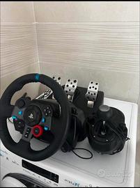 Logitech g29 + pedaliera + cambio ad H con mod