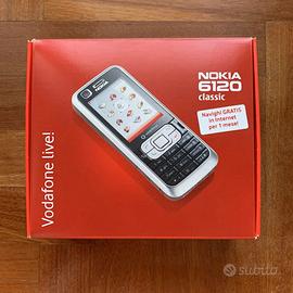 Cellulare Nokia 6120 Classic Nero Vodafone Live!