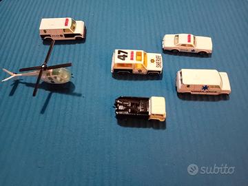 Yatming numero 6 veicoli soccorso vintage 