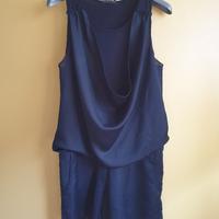 vestito elegante-tutina nero Sisley tg.L=8-9=140cm