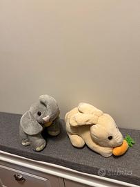Peluche Thun Elefante e Coniglio