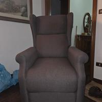 Poltrona elettrica pieghevole con alzata assistita