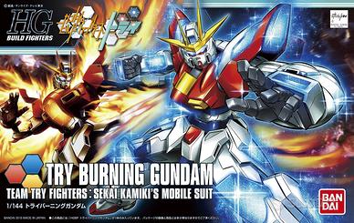 Gundam HGBF 1/144 Try Burning BANDAI