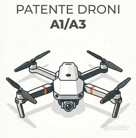 Patentino drone A1-A3