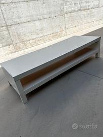 Porta TV da sala Bianco - 150x55x35h